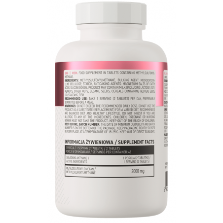 Ostrovit MSM, 90 tabletes