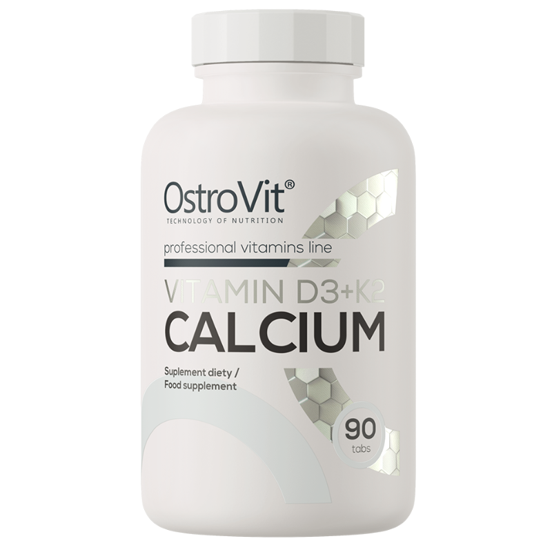 Ostrovit vitamīns D3 + K2 + kalcijs 90 tabletes