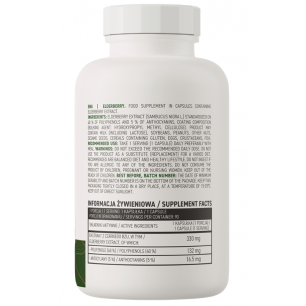 Ostrovit elderberry Vege 90 kapsulas