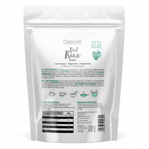 Ostrovit diētas rīsu konjaks, 400 g
