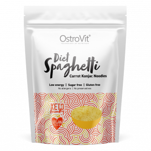 Ostrovit diētas spageti burkānu konjaka nūdeles, 400 g