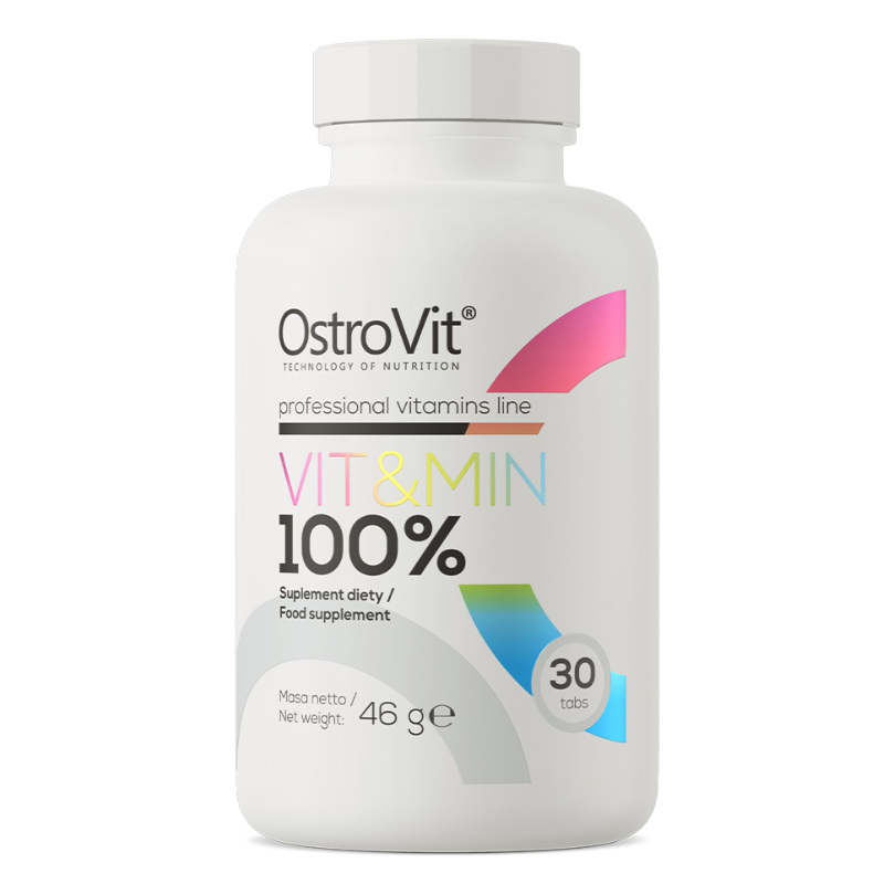 Ostrovit 100% vit & min 30 tabletes