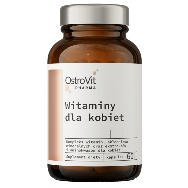 Ostrovit Pharma vitamīni sievietēm 60 capsli Ostrovit Pharma vitamīni sievietēm 60 capsli