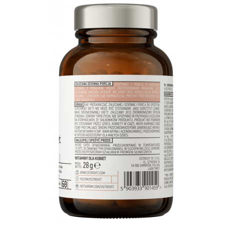 Ostrovit Pharma vitamīni sievietēm 60 capsli