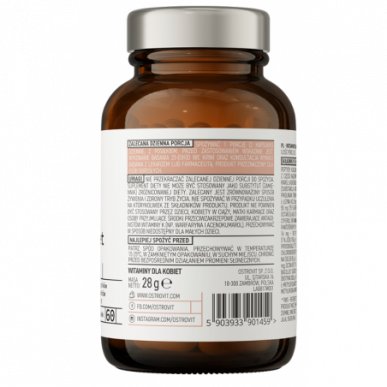 Ostrovit Pharma vitamīni sievietēm 60 capsli – madala kalorsusega toode firmalt Ostrovit, osta SportFit-ist