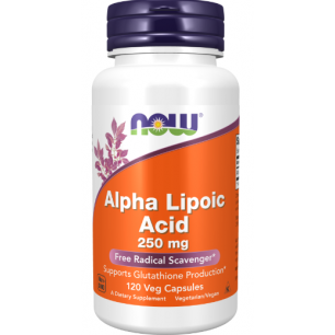 Tagad pārtikas produkti alfa liposkābe, 250 mg - 120 vegānu kapsulas