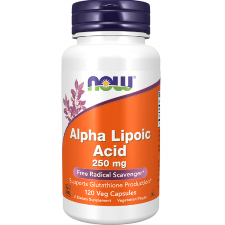 Tagad pārtikas produkti alfa liposkābe, 250 mg - 120 vegānu kapsulas