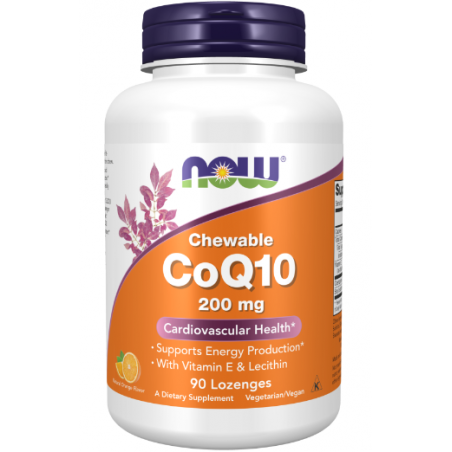Tagad Foods COQ10 ar lecitīnu un E vitamīnu, 200 mg (košļājams) - 90 lozenges