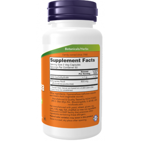 Tagad Foods Echinacea, 400 mg - 100 vegānu kapsulas