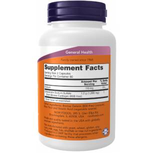Tagad pārtikas produkti hondroitīna sulfāts, 600 mg - 120 kapsulas
