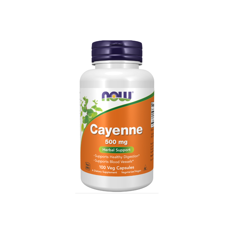 Tagad Foods Cayenne, 500 mg - 100 vegānu kapsulas Tagad Foods Cayenne, 500 mg - 100 vegānu kapsulas