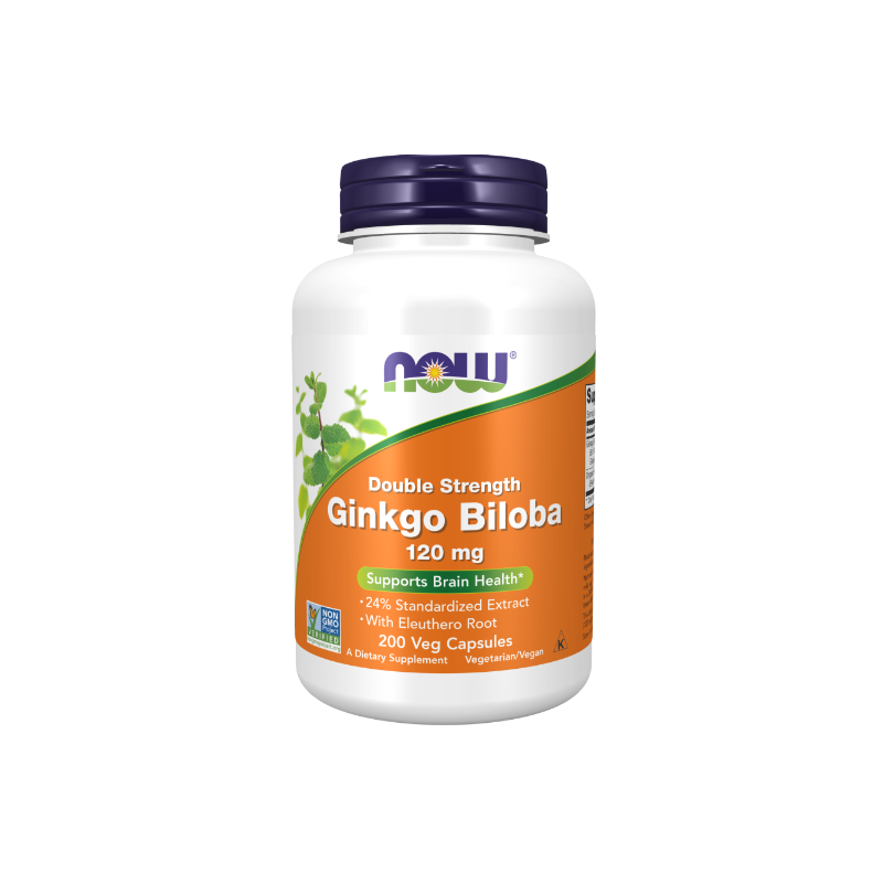 Tagad Foods Ginkgo Biloba dubultā stiprība 120 mg - 200 vegānu kapsulas