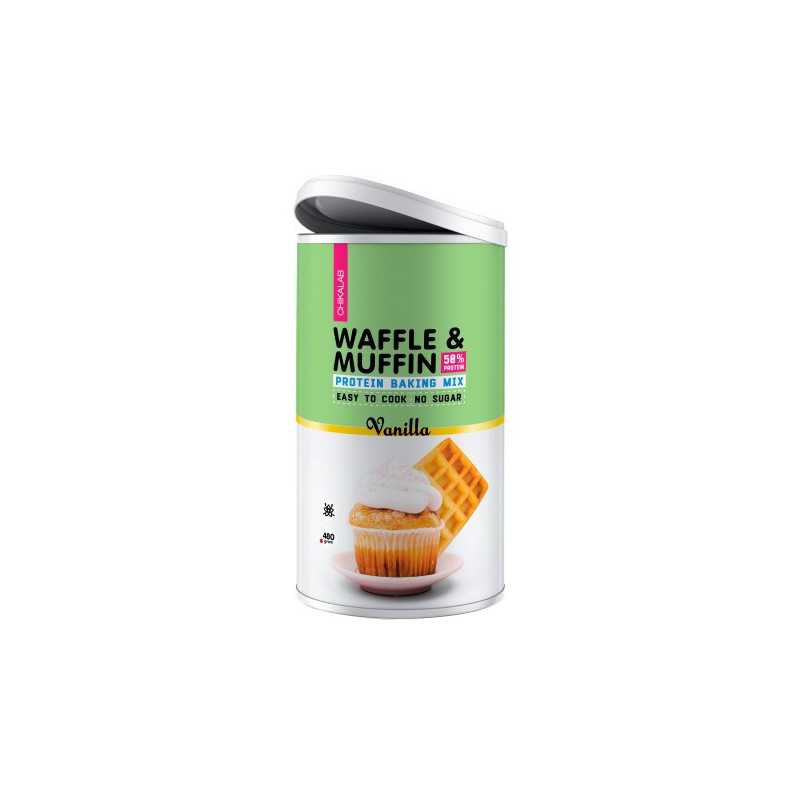 Chikalab -proteiiniseos paistamiseen muffineihin ja vohveliin - vanilja, 480 g
