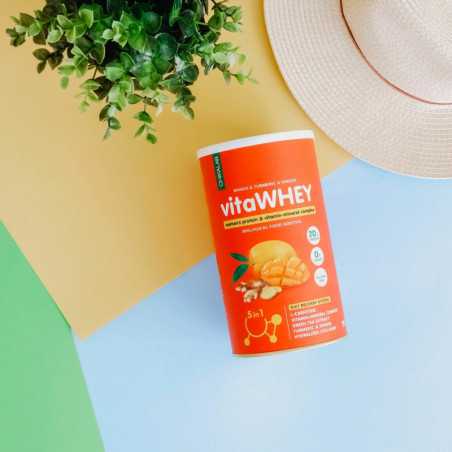 Chikalab Vitawyy vitamīnu minerālo olbaltumvielu kokteilis "Mango, ingvers, kurkuma", 462G
