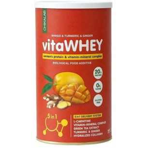 Chikalab Vitawyy vitaminų-mineralinių baltymų kokteilis "kiwi, citrina, pipirmėčių", 462g – madala kalorsusega toode firmalt Chikalab, osta SportFit-ist
