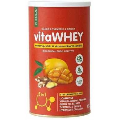 Chikalab Vitawyy-vitamiini-mineraaliproteiini-cocktail "Mango, inkivääri, kurkuma", 462 g – madala kalorsusega toode firmalt Chikalab, osta SportFit-ist
