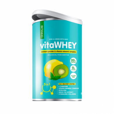 Chikalab Vitawyy-vitamiini-mineraaliproteiinikocktail "Kiwi, sitruuna, piparminttu", 462 g – madala kalorsusega toode firmalt Chikalab, osta SportFit-ist