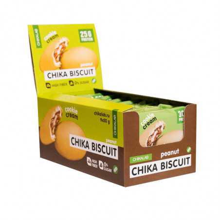 „Chika Biscuit“ „Chikalab“ žemės riešutų šviesoje kepimas, 50 g