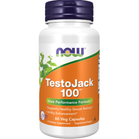 NOW FOODS TestoJack 100 - 60 vegan kapslit
