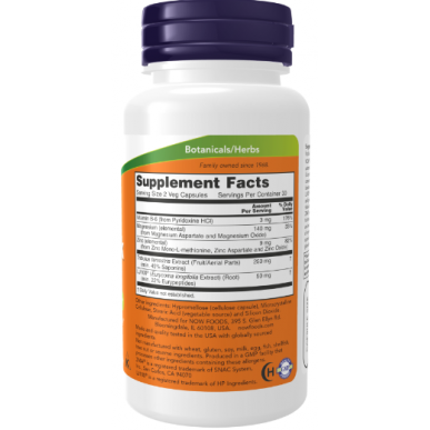 NOW FOODS TestoJack 100 - 60 vegan kapslit – madala kalorsusega toode firmalt NOW, osta SportFit-ist