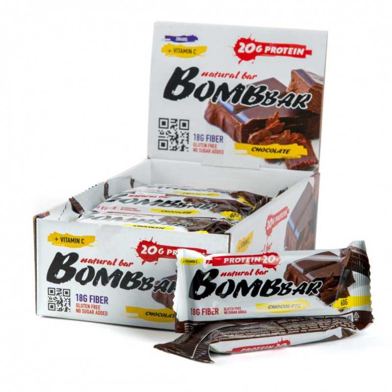 Pommitusproteiinibaari "kaksois suklaa", 60 g
