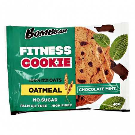 BombBar fitness olbaltumvielu auzu pārslu "šokolādes-coin", 40 g