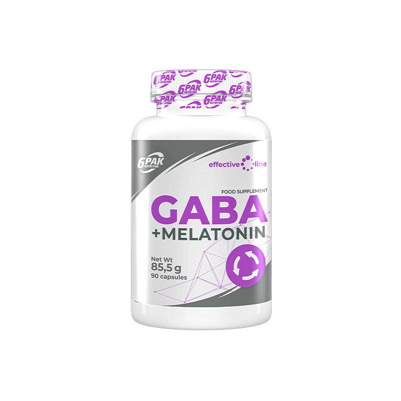 6Pak GABA + melatonīns, N90