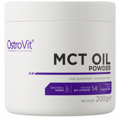 Ostrovit MCT eļļas pulveris - 200 grami – madala kalorsusega toode firmalt Ostrovit, osta SportFit-ist