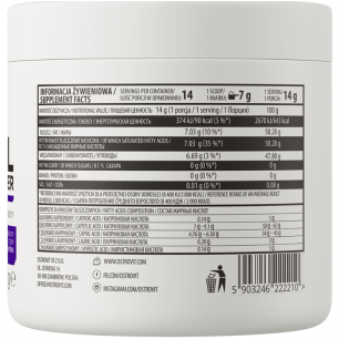 Ostrovit MCT eļļas pulveris - 200 grami