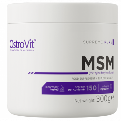Ostrovit MSM - 300 grami – madala kalorsusega toode firmalt Ostrovit, osta SportFit-ist