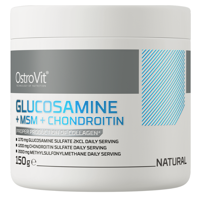 Ostrovit glikozumīns + msm + hondroitīns, dabiski - 150 grami