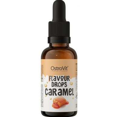 Ostrovit aromāta pilieni, karamele - 30 ml – madala kalorsusega toode firmalt Ostrovit, osta SportFit-ist
