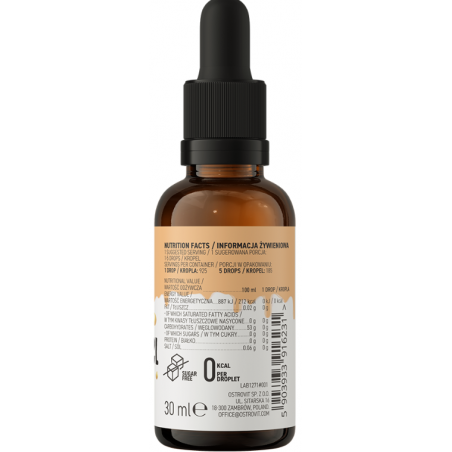 Ostrovit aromāta pilieni, karamele - 30 ml