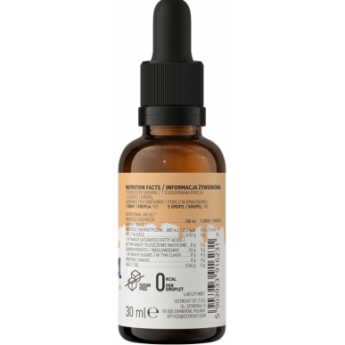 Ostrovit aromāta pilieni, karamele - 30 ml – madala kalorsusega toode firmalt Ostrovit, osta SportFit-ist