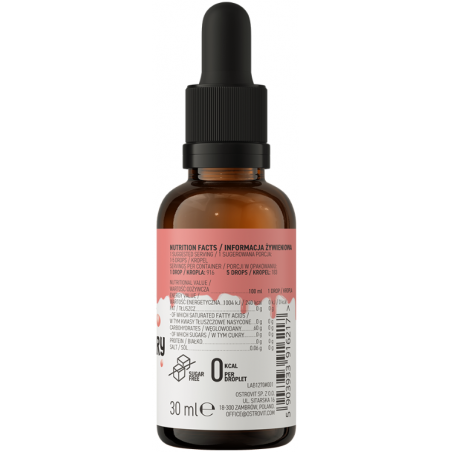 Ostrovit garšas pilieni, zemenes - 30 ml