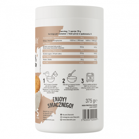 Ostrovit olbaltumvielu maisījums cepšanai, 375 g