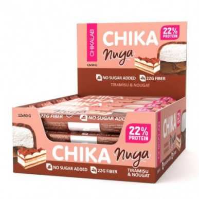 Chikalab Chika Knife -proteiinibaari suklaaveitsissä "Tiramisu", 50 g – madala kalorsusega toode firmalt Chikalab, osta SportFit-ist
