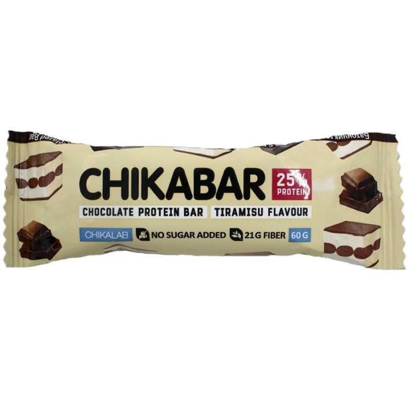 Chikalab olbaltumvielu bārs Chikabar "tiramisu", 60 g