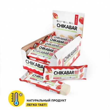 ”Chikabar” mansikka kermavaahdolla