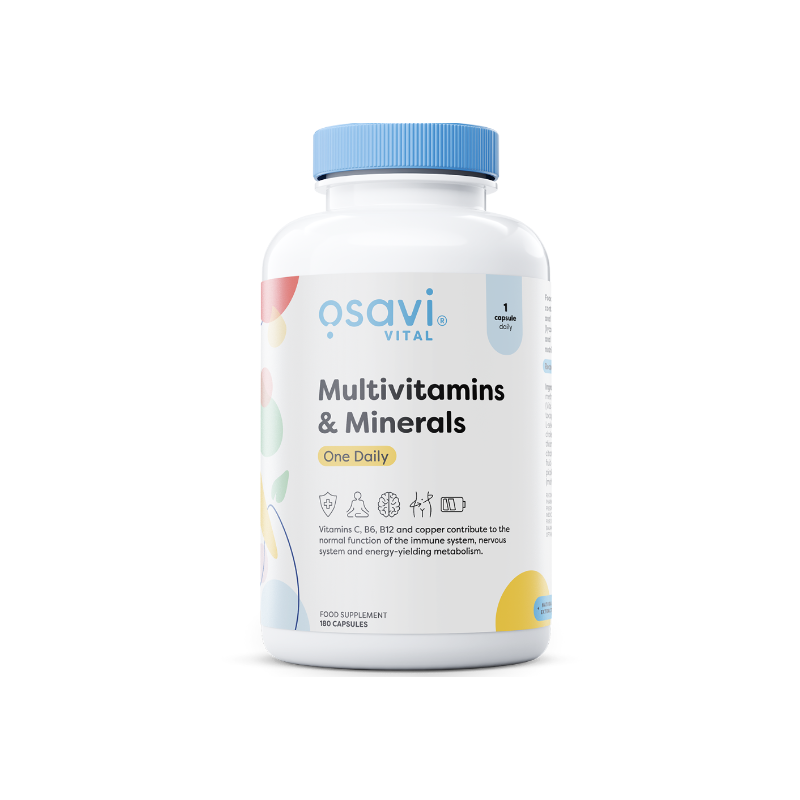Osavi Multivitamns & Minerals vienu katru dienu - 60 kapsulas Osavi Multivitamns & Minerals vienu katru dienu - 60 kapsulas