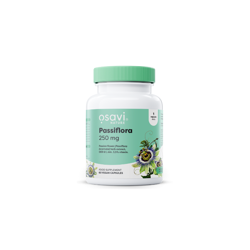 Osavi Passiflora, 250 mg - 60 vegānu kapsulas