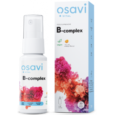 Ballīte B -Kompleksa mutes aerosols, apelsīns - 25 ml – madala kalorsusega toode firmalt Osavi, osta SportFit-ist