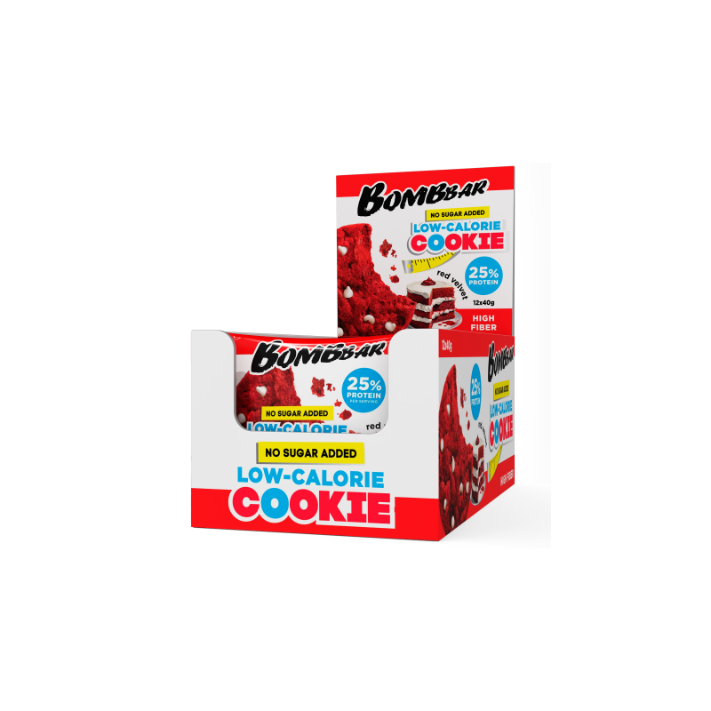 Bombbar sīkdatnes sarkanais samts, 40 g