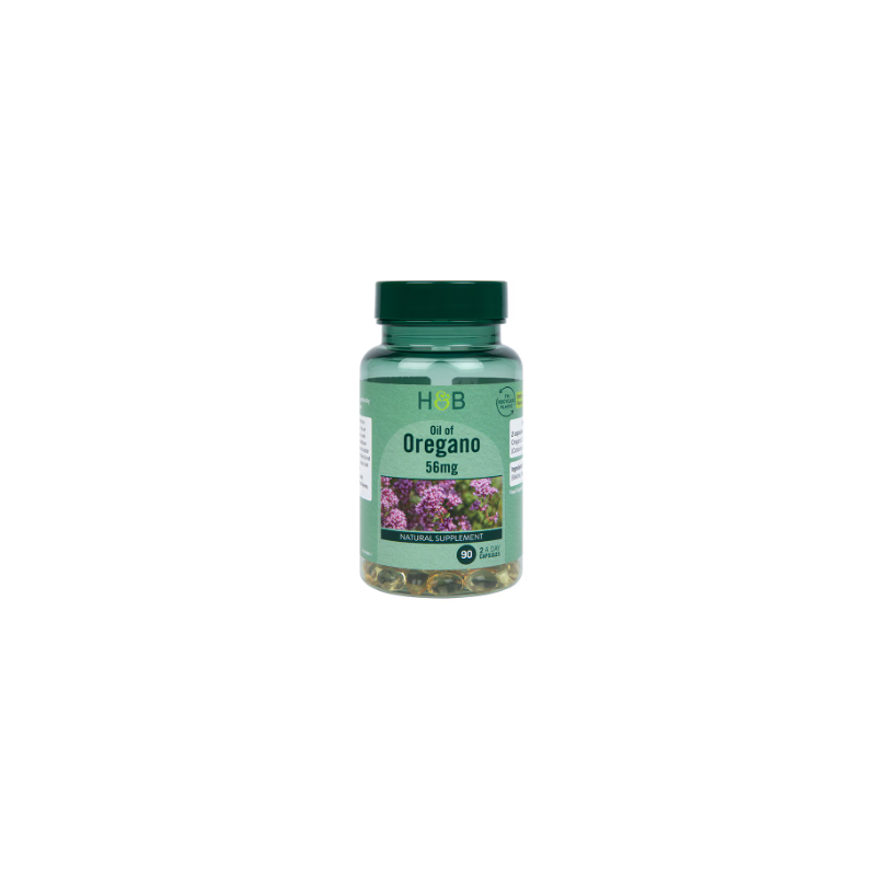 Holland & Barrett Oregano eļļa, 56 mg - 90 kapsulas Holland & Barrett Oregano eļļa, 56 mg - 90 kapsulas
