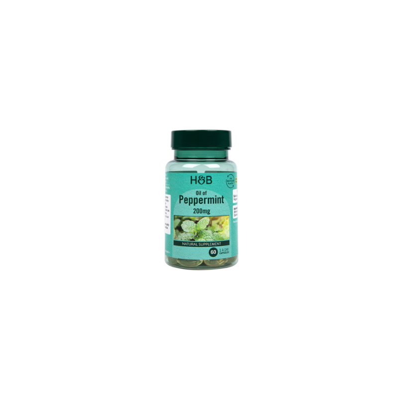 Piparmētru eļļa, 200 mg - 120 vāciņi