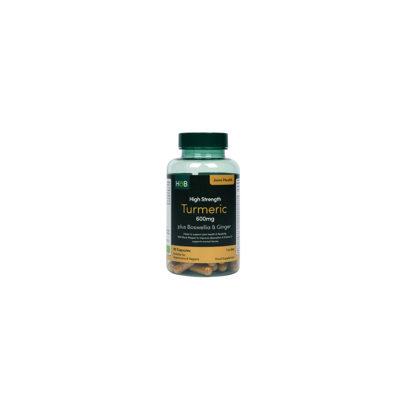 Holande un Barrett ārkārtīgi kurkuma plus Boswellia un ingvers, 600 mg - 90 kapsulas Holande un Barrett ārkārtīgi kurkuma plus Boswellia un ingvers, 600 mg - 90 kapsulas