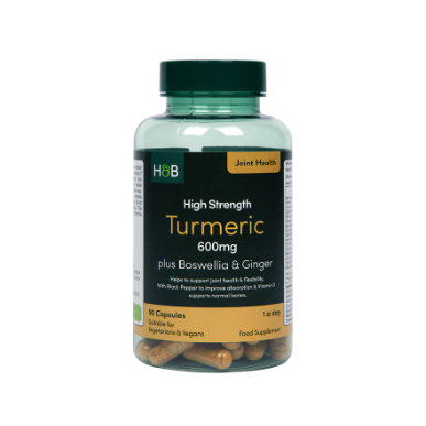 Holande un Barrett ārkārtīgi kurkuma plus Boswellia un ingvers, 600 mg - 90 kapsulas – madala kalorsusega toode firmalt Holland&Barrett, osta SportFit-ist