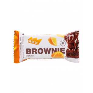 Olbaltumvielu rex brownie olbaltumvielu kūka, apelsīna - 50 g