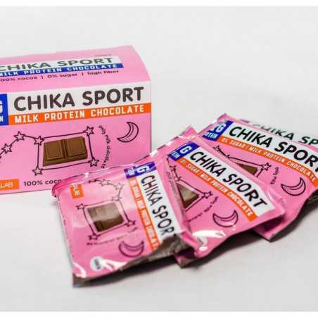 Chikalab Chikport Protein -suklaa, ilman sokeria, 100 g