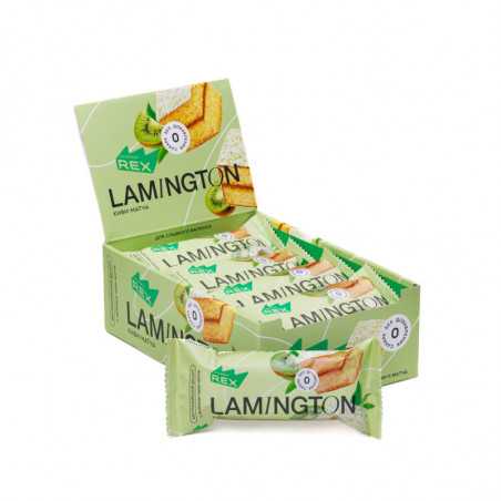 Olbaltumvielu rex lamington olbaltumvielu kūka, kivi -mattha - 50 g